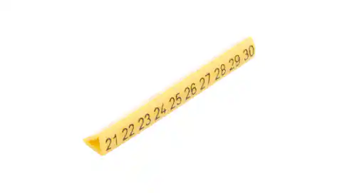 ⁨Oznacznik przewodów OZ-1/21-30 żółty E04ZP-01020201300 (100szt.)⁩ w sklepie Wasserman.eu