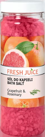 ⁨FRESH JUICE Sól do kąpieli - Grejfrut i Rozmaryn 700g⁩ w sklepie Wasserman.eu