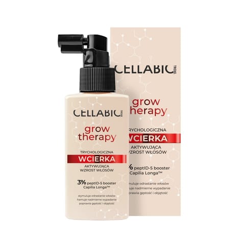 ⁨CELLABIC TRICHO Grow Therapy Trychologiczna Wcierka aktywująca wzrost włosów 100 ml⁩ w sklepie Wasserman.eu