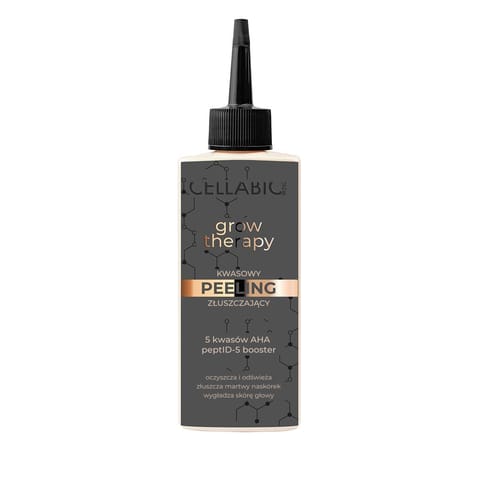 ⁨CELLABIC TRICHO Grow Therapy Men Kwasowy peeling złuszczający do skóry głowy dla mężczyzn 150 ml⁩ w sklepie Wasserman.eu