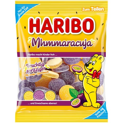 ⁨Haribo  Mhmmaracuja Żelki 160 g⁩ w sklepie Wasserman.eu