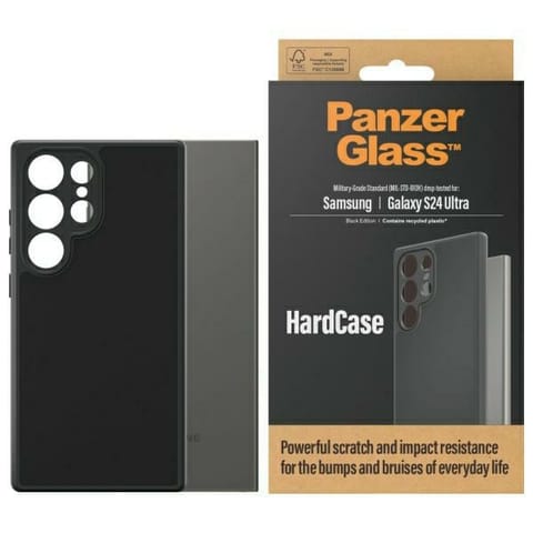 ⁨PanzerGlass HardCase Sam S24 Ultra S928  Military grade czarny/black 1222⁩ w sklepie Wasserman.eu