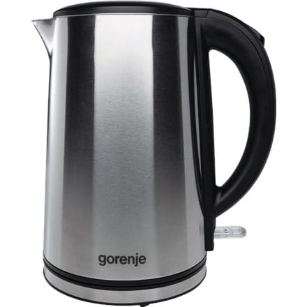 ⁨Gorenje | Kettle | K15DWS | Electric | 2200 W | 1.5 L | Stainless steel | 360° rotational base | Stainless Steel⁩ at Wasserman.eu