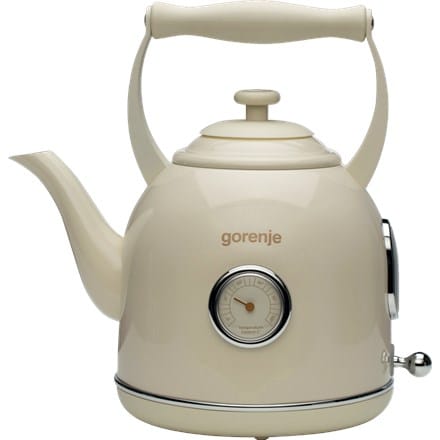 ⁨Gorenje | Kettle | K17CLIN | Electric | 2000 W | 1.7 L | Plastic/Metal | 360° rotational base | Ivory⁩ at Wasserman.eu