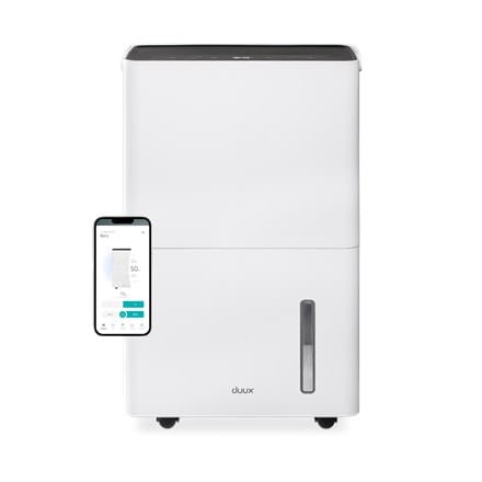 ⁨Duux Smart Dehumidifier | Bora | Suitable for rooms up to 50 m2 | Water tank capacity 4 L | White⁩ at Wasserman.eu