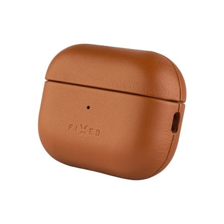 ⁨Fixed | Earbuds Case with MagSafe Support | Apple AirPods Pro 2/Pro 2 (USB-C) | Brown | Leather⁩ at Wasserman.eu