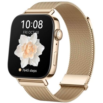 Huawei WATCH FIT 3 | Inteligentny zegarek | GPS (satelitarny) | Dioda AMOLED | Wodoodporny | Złoto w sklepie Wasserman.eu