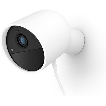 ⁨Philips Hue | Secure Wired Camera | Bullet | IP65 | White⁩ at Wasserman.eu