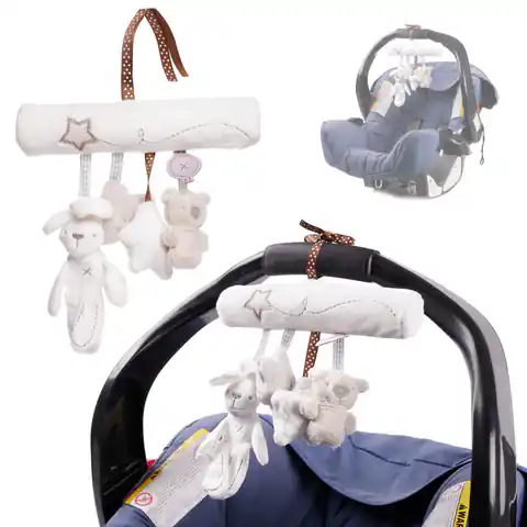 ⁨Kinderwagen Anhänger Babytrage grau weiß Haustiere⁩ im Wasserman.eu