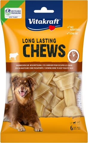 ⁨VITAKRAFT Long Lasting Chews Beef - dog treat - 175g⁩ at Wasserman.eu