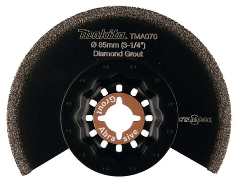 ⁨MAKITA MT DIAMOND ARCH SAW BLADE 85mm K40 MULTITOOL⁩ at Wasserman.eu