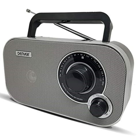 ⁨Radio FM Denver TR-51 szare⁩ w sklepie Wasserman.eu