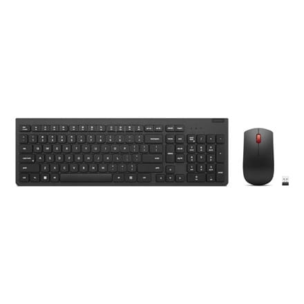 ⁨Lenovo | Essential Wireless Combo Keyboard and Mouse Gen2 | Keyboard and Mouse Set | 2.4 GHz | Nordic | Black⁩ at Wasserman.eu