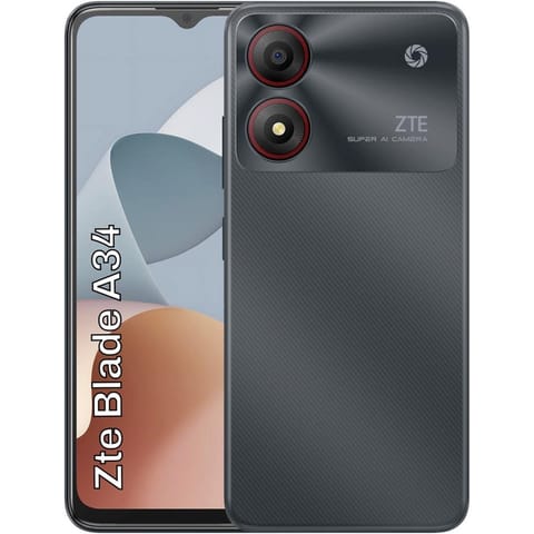 Smartphone ZTE Blade A34 2/64GB (Starry Black) at Wasserman.eu