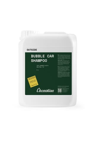 ⁨Chemotion Bubble Car Shampoo 5L - neutralny szampon do mycia samochodu⁩ w sklepie Wasserman.eu