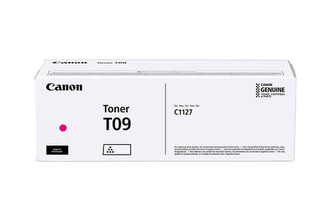 ⁨Canon Original Toner Cartridge T09, magenta, 5900s, 3018C006, Canon i-SENSYS X C1127i, i-SENSYS X C1127P Series, O⁩ at Wasserman.eu