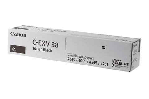 ⁨Canon Original Original LaserJet Toner Cartridge CEXV38, black, 34200s, 4791B002, Canon iRA 4045i, 4051i, O⁩ at Wasserman.eu