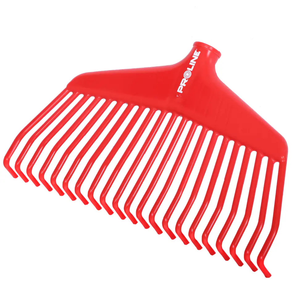 ⁨Plastic leaf rake "click" 38cm 21t, proline⁩ at Wasserman.eu