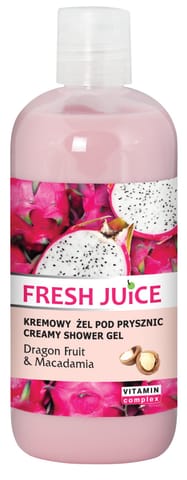 ⁨FRESH JUICE Żel pod prysznic Dragon Fruit& Macadamia 500 ml⁩ w sklepie Wasserman.eu