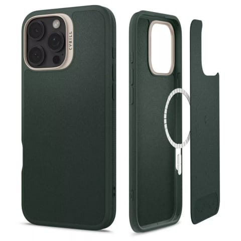 ⁨Etui Spigen Cyrill Kajuk Mag MagSafe do iPhone 16 Pro Max Forest Green⁩ w sklepie Wasserman.eu