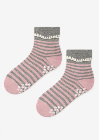 ⁨SKARPETY MARILYN ANGORA WOMEN TERRY ABS D31 (kolor turkus, rozmiar uniwersalny)⁩ w sklepie Wasserman.eu