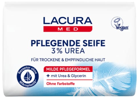 ⁨Lacura Urea Mydło w Kostce 150 g⁩ w sklepie Wasserman.eu