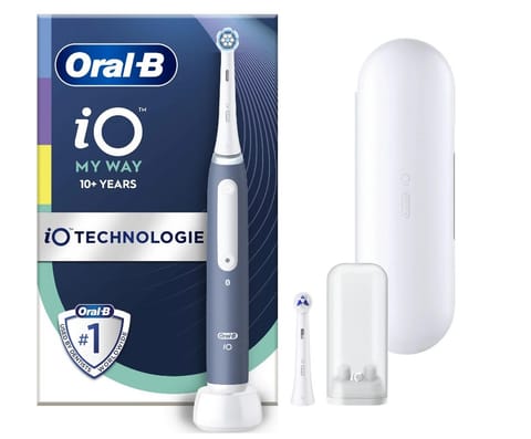 ⁨Oral-B | Electric Toothbrush Teens | iO10 My Way | Rechargeable | For adults | Number of brush heads included 2 | Number of teeth brushing modes 4 | Ocean Blue⁩ at Wasserman.eu