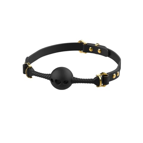 ⁨Upko black Middle Heart-shaped Breathable Mouth Gag⁩ at Wasserman.eu