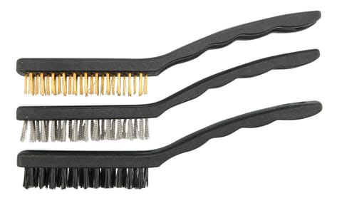 ⁨BRUSHES 3PCS 17CM COPPER STEEL NYLON⁩ at Wasserman.eu