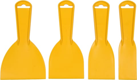 ⁨PLASTIC SPATULAS 4 PCS.  40,60,80,100MM⁩ at Wasserman.eu