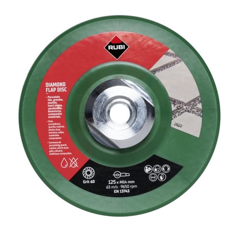 ⁨TARCZA ELASTYCZNA FLAP DISC 50/60 115MM ZGRUBNY⁩ w sklepie Wasserman.eu