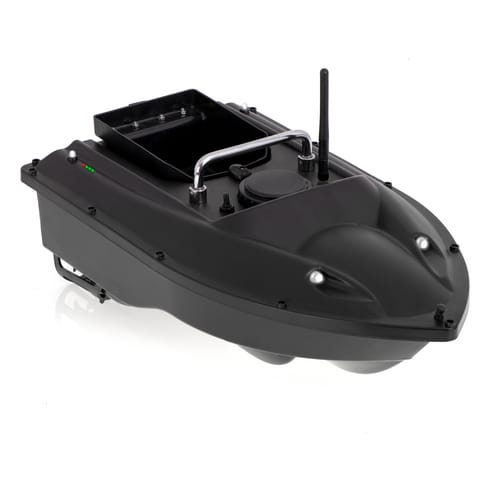 ⁨RC boat groundbait boat for groundbait black⁩ at Wasserman.eu