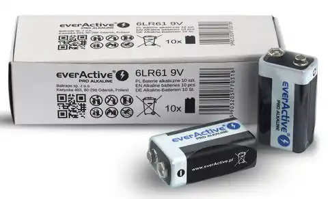 ⁨Alkaline-Batterien EverActive LR6 AA Pro Alkaline - 10 Stk.⁩ im Wasserman.eu