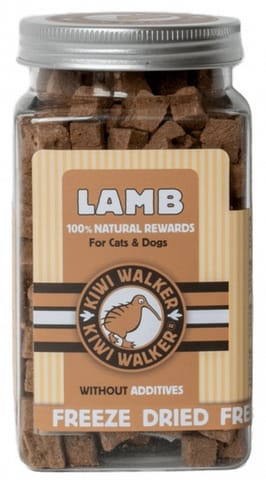 ⁨Kiwi Walker Przysmaki liofilizowane 100% jagnięcina 90g⁩ w sklepie Wasserman.eu