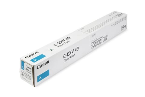 ⁨Oryginalny Toner Cyan Canon ADV iRC3320, iRC3325, iRC3330, iRC3520, iRC3525, iRC3530 (C-EXV49C, CEXV49C, 8525B002)⁩ w sklepie Wasserman.eu
