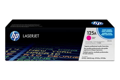 ⁨HP 125A Magenta Toner Cartridge CB543A⁩ at Wasserman.eu