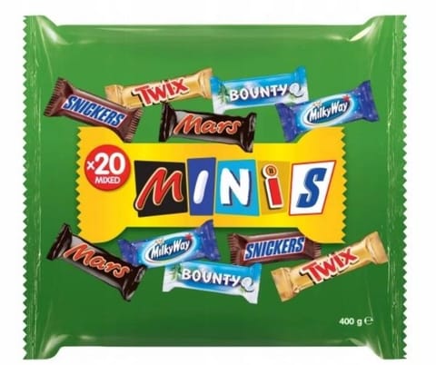 ⁨Mars Mixed Minis Mieszanka Batonów 400 g⁩ w sklepie Wasserman.eu