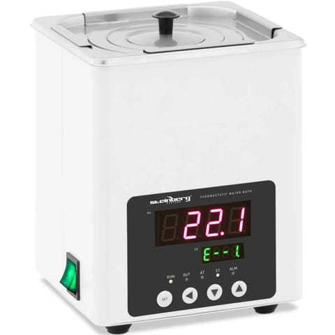 ⁨Łaźnia laboratoryjna wodna cyfrowa 3.4 l 5-100 C⁩ w sklepie Wasserman.eu