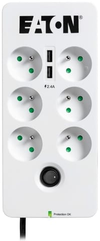 ⁨Listwa zasilająca EATON PB6TUF⁩ w sklepie Wasserman.eu