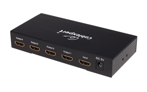 ⁨Video splitter switch/splitter GEMBIRD HDMI splitter 4 ports DSP-4PH4-001⁩ at Wasserman.eu