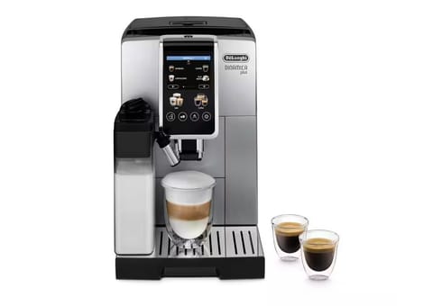 ⁨Delonghi | Ekspres do kawy | Dinamica Plus ECAM380.85.SB | Ciśnienie pompy 15 bar | Wbudowany spieniacz do mleka | Automatyczny⁩ w sklepie Wasserman.eu