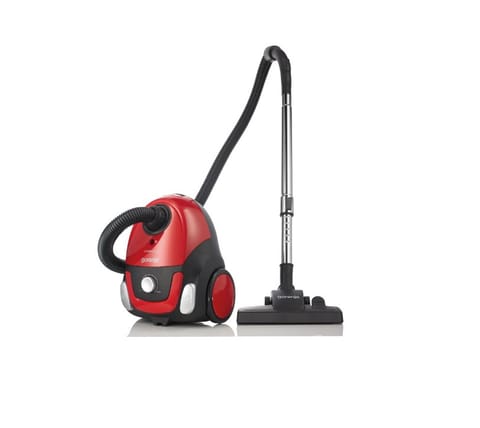 ⁨Gorenje | Vacuum cleaner | VCEB11CXRII | Bagged | Power 800 W | Dust capacity 2 L | Red⁩ w sklepie Wasserman.eu