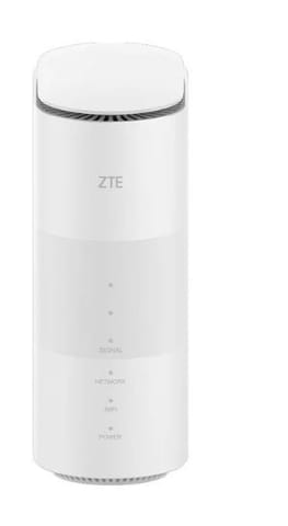 ⁨ZTE G5B - Gigabit Ethernet dual-band (2.4 GHz / 5 GHz) Wi-Fi 6 wireless router in white⁩ at Wasserman.eu