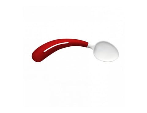 ⁨Curved spoon for people with rheumatism - Left-handers⁩ at Wasserman.eu