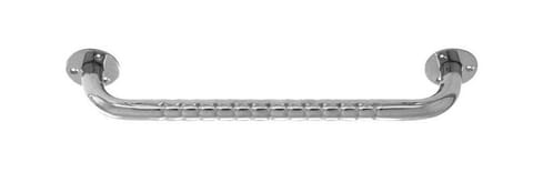 Stainless steel corrugated bathroom handrail 60 cm at Wasserman.eu