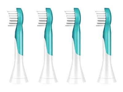 ⁨Philips | HX6034/33 | Sonicare Toothbrush Heads | Heads | For kids | Number of brush heads included 4 | Number of teeth brushing⁩ w sklepie Wasserman.eu