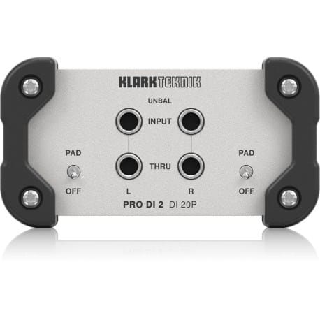 ⁨Klark Teknik DI 20P DI-box pasywny stereo⁩ at Wasserman.eu