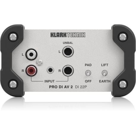 ⁨Klark Teknik DI 22P DI-box pasywny stereo⁩ at Wasserman.eu