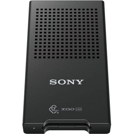 ⁨Sony MRW-G1 CFexpress Type B/XQD Memory Card reader⁩ at Wasserman.eu