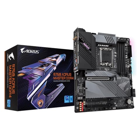 ⁨Płyta główna Gigabyte B760 AORUS MASTER DDR4 1.0⁩ w sklepie Wasserman.eu